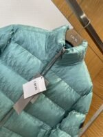 Dior All-Over Print Solid Color Zipper Stand Collar Down Jacket1 - 图片 3