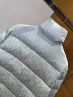 Dior All-Over Print Solid Color Zipper Stand Collar Down Jacket 3 - 图片 7