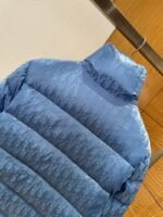Dior All-Over Print Solid Color Zipper Stand Collar Down Jacket 4 - 图片 7