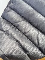 Dior All-Over Print Solid Color Zipper Stand Collar Down Jacket 5 - 图片 8