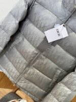 Dior All-Over Print Solid Color Zipper Stand Collar Down Jacket 6 - 图片 4