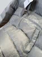 Dior All-Over Print Solid Color Zipper Stand Collar Down Jacket 6 - 图片 6