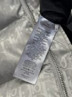 Dior All-Over Print Solid Color Zipper Stand Collar Down Jacket 6 - 图片 9