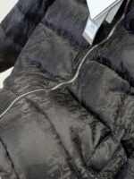 Dior All-Over Print Solid Color Zipper Stand Collar Down Jacket 7 - 图片 5
