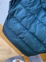 Prada Enameled Triangle Logo Stand Collar Hooded Down Jacket 2 - 图片 6