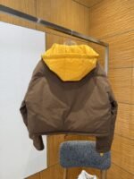 Miu Miu Detachable Hooded Short Down Jacket - 图片 2