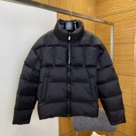 Dior Cuff-Label Stand Collar Down Jacket 1