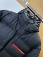 Prada Logo Hooded Down Jacket - 图片 4