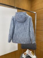 Gucci All-Over Print Zipped Denim Down Jacket - 图片 2