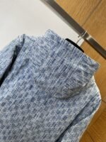 Gucci All-Over Print Zipped Denim Down Jacket - 图片 6