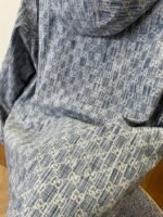 Gucci All-Over Print Zipped Denim Down Jacket - 图片 8