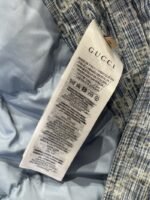 Gucci All-Over Print Zipped Denim Down Jacket - 图片 9