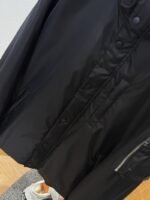 Prada solid color hooded letter micro label down jacket - 图片 4