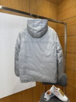 LV All-over Print Zip-up Down Jacket 1 - 图片 2
