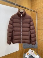 Gucci Embroidered Logo Stand Collar Down Jacket 3