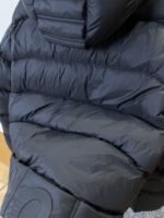 Dior Letter Print Stand Collar Hooded Quilted Down Jacket 1 - 图片 9