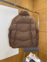 Fendi Detachable Sleeve Stand Collar Down Jacket 1 - 图片 2