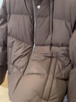 Fendi Detachable Sleeve Stand Collar Down Jacket 1 - 图片 5