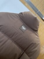 Fendi Detachable Sleeve Stand Collar Down Jacket 1 - 图片 6