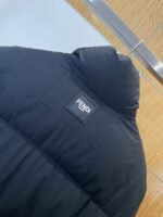 Fendi Detachable Sleeve Stand Collar Down Jacket 3 - 图片 6