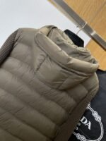 Prada Knit Panel Down Jacket - 图片 6