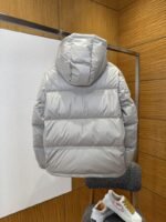 Prada Classic Triangle Logo Stand Collar Down Jacket 2 - 图片 2