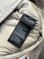 Prada Classic Triangle Logo Stand Collar Down Jacket 2 - 图片 9
