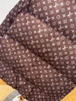LV All-Over Print Zipper Stand Collar Down Jacket - 图片 8