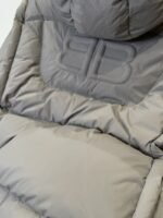 Balenciaga Patchwork Hooded Down Jacket 1 - 图片 9