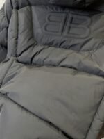 Balenciaga Patchwork Hooded Down Jacket 2 - 图片 8