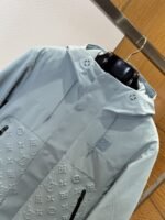 LV Solid Color Hooded Embossed Down Jacket 2 - 图片 3