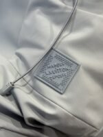 LV Solid Color Hooded Embossed Down Jacket 2 - 图片 6