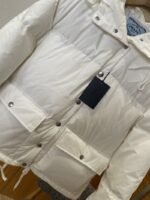Prada Hooded Drawstring Down Jacket 2 - 图片 3