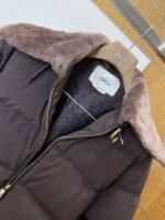 Fendi Fur Collar Ski Jacket Down Jacket 2 - 图片 3