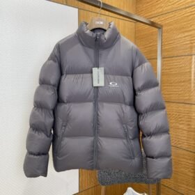 Balenciaga Embroidered Stand Collar Down Jacket 1