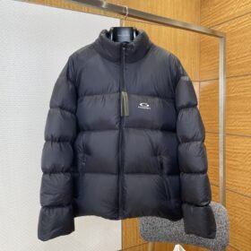 Balenciaga Embroidered Stand Collar Down Jacket 2