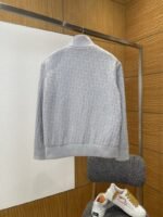 Dior All-Over Jacquard Patchwork Baseball Collar Down Jacket 2 - 图片 2