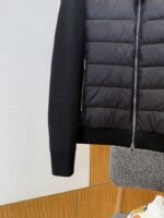 Prada Metal Triangle Patchwork Down Jacket 1 - 图片 4
