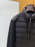 Prada Metal Triangle Patchwork Down Jacket 1 - 图片 6