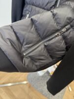 Prada Metal Triangle Patchwork Down Jacket 1 - 图片 8