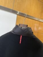 Prada Metal Triangle Patchwork Down Jacket 1 - 图片 9