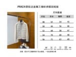 Prada Metal Triangle Patchwork Down Jacket 2 - 图片 10