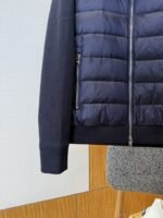 Prada Metal Triangle Patchwork Down Jacket 3 - 图片 5
