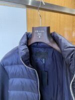 Prada Metal Triangle Patchwork Down Jacket 3 - 图片 9