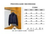 Prada Metal Triangle Patchwork Down Jacket 3 - 图片 10
