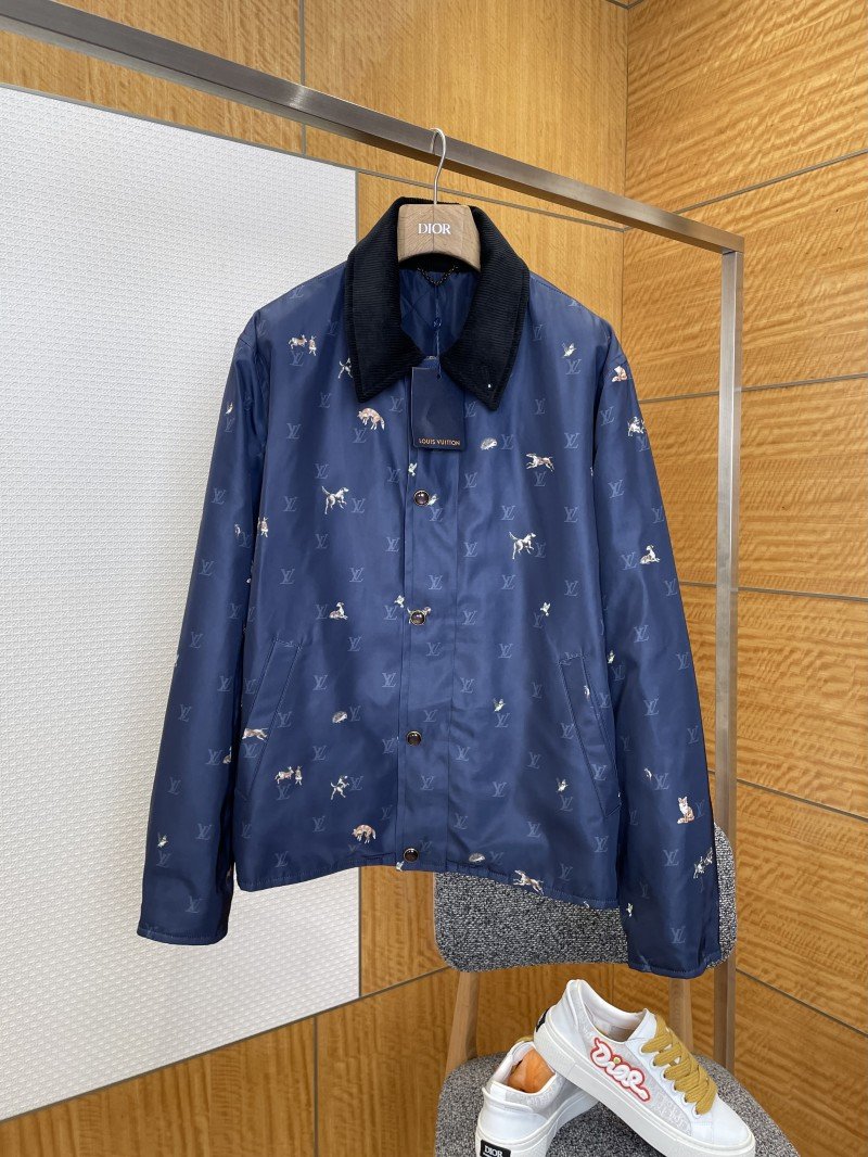 wsxc1769829323537_0.jpg LV Animal Print Lapel Jacket - 图片 1