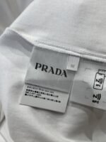 Prada Classic Triangle Logo Crew Neck Short Sleeve T-Shirt 1 - 图片 9