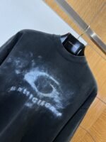 Balenciaga Printed Crew Neck Short-Sleeve T-Shirt - 图片 3