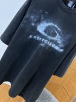 Balenciaga Printed Crew Neck Short-Sleeve T-Shirt - 图片 4