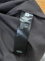 Balenciaga Plain Knit Printed Short-Sleeve T-Shirt 1 - 图片 9